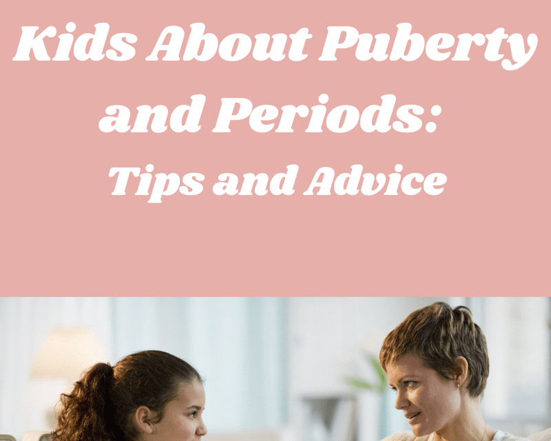 Talking to Your Kids About Puberty and Periods: Tips and Advice - Eco Period Australia