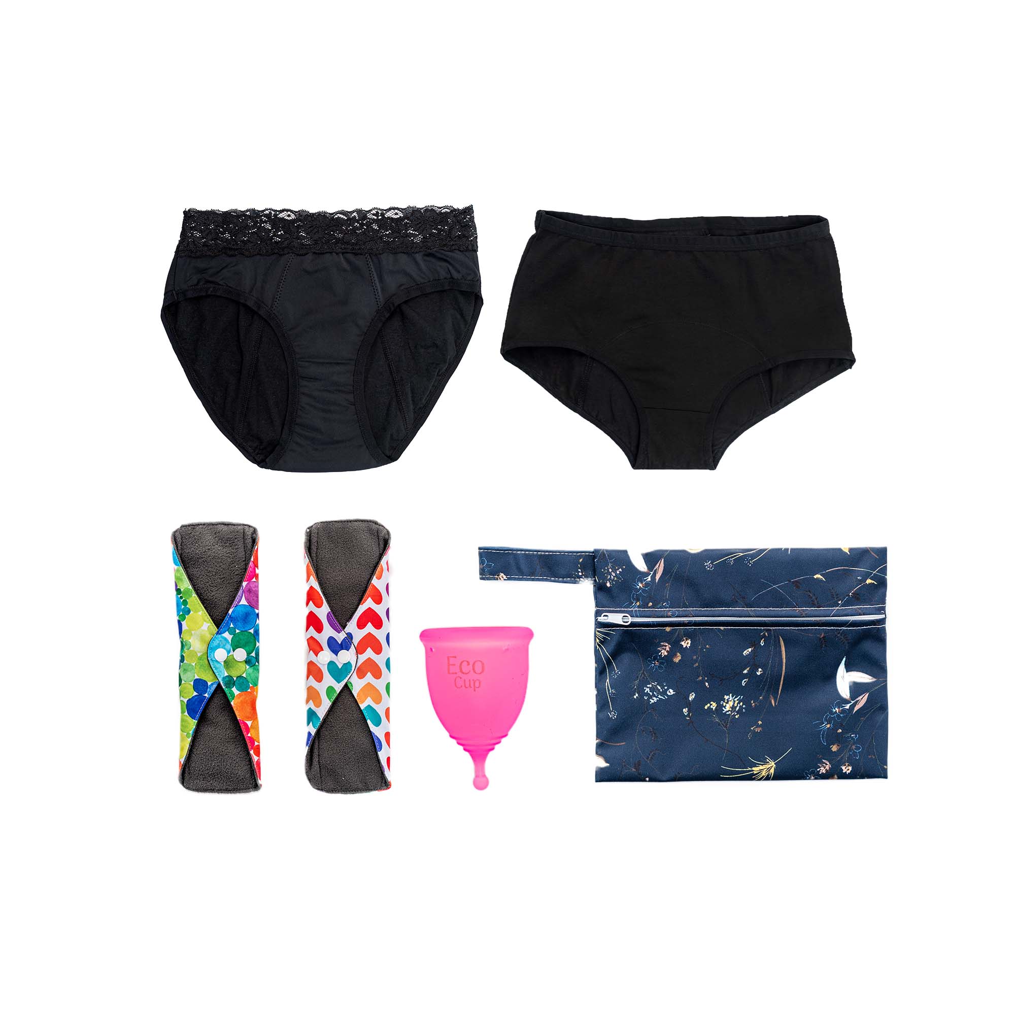 Saver Underwear and Eco Cup Bundles - Eco Period