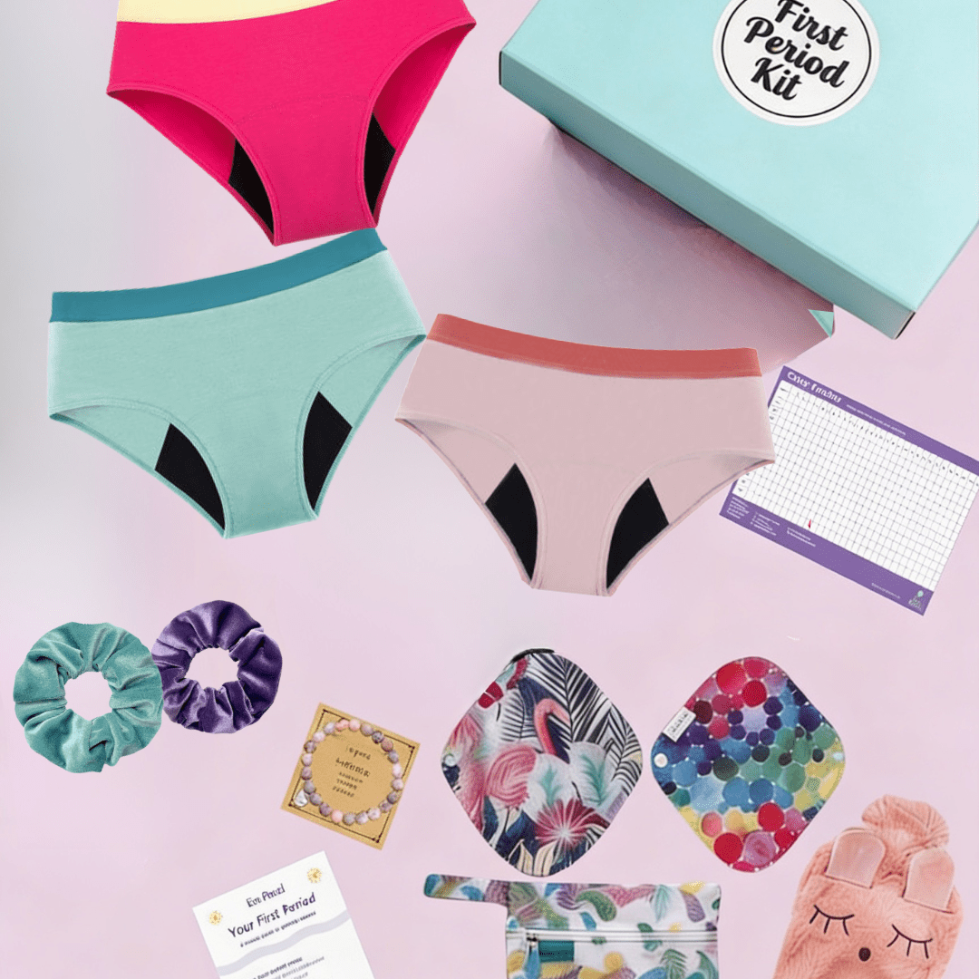 First Period Kit | Gift Set for Teens and Tweens - Teen Underwear