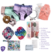 First Period Kit | Teen & Tween Underwear Pack - Underwear