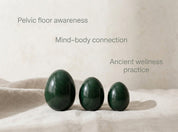 Nephrite Jade Strength & Balance Yoni Eggs - Yoni Eggs