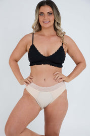 Orgaknix Super Lace High Waist Period Brief - Underwear