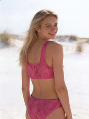 Salt & Bloom Bikini Set | Pink | Period Swimwear