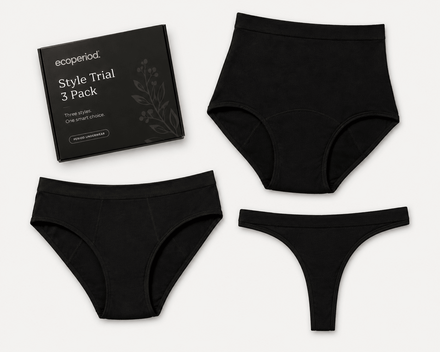 Style Trial 3 Pack | Period Underwear - Underwear
