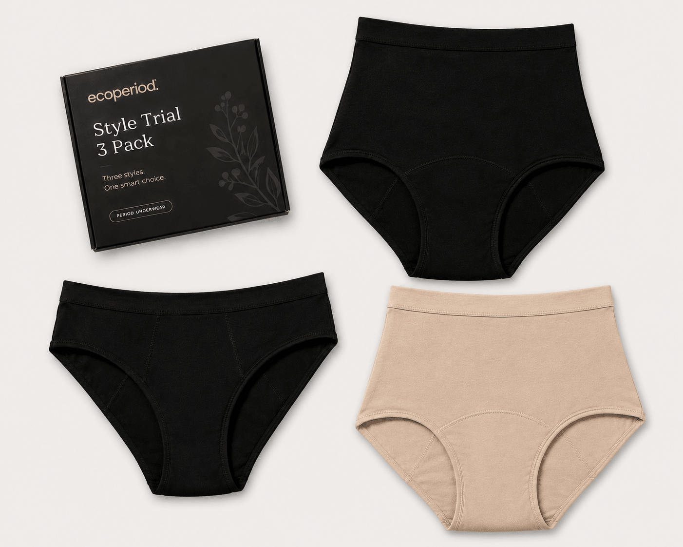 Style Trial 3 Pack | Period Underwear - Underwear