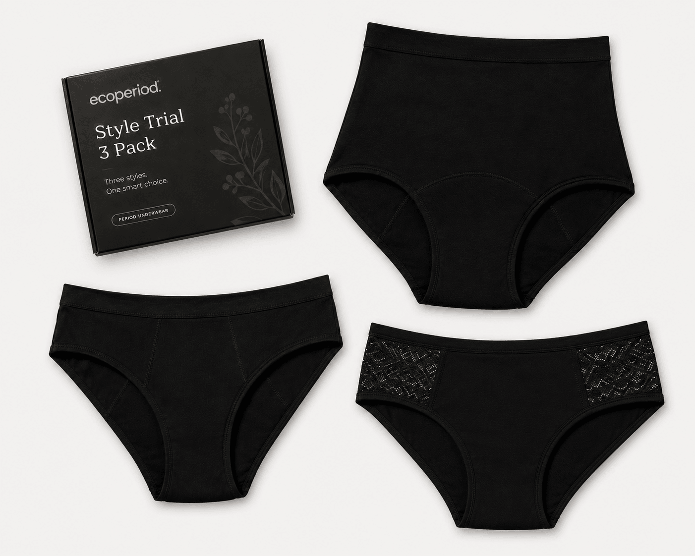 Style Trial 3 Pack | Period Underwear - Underwear