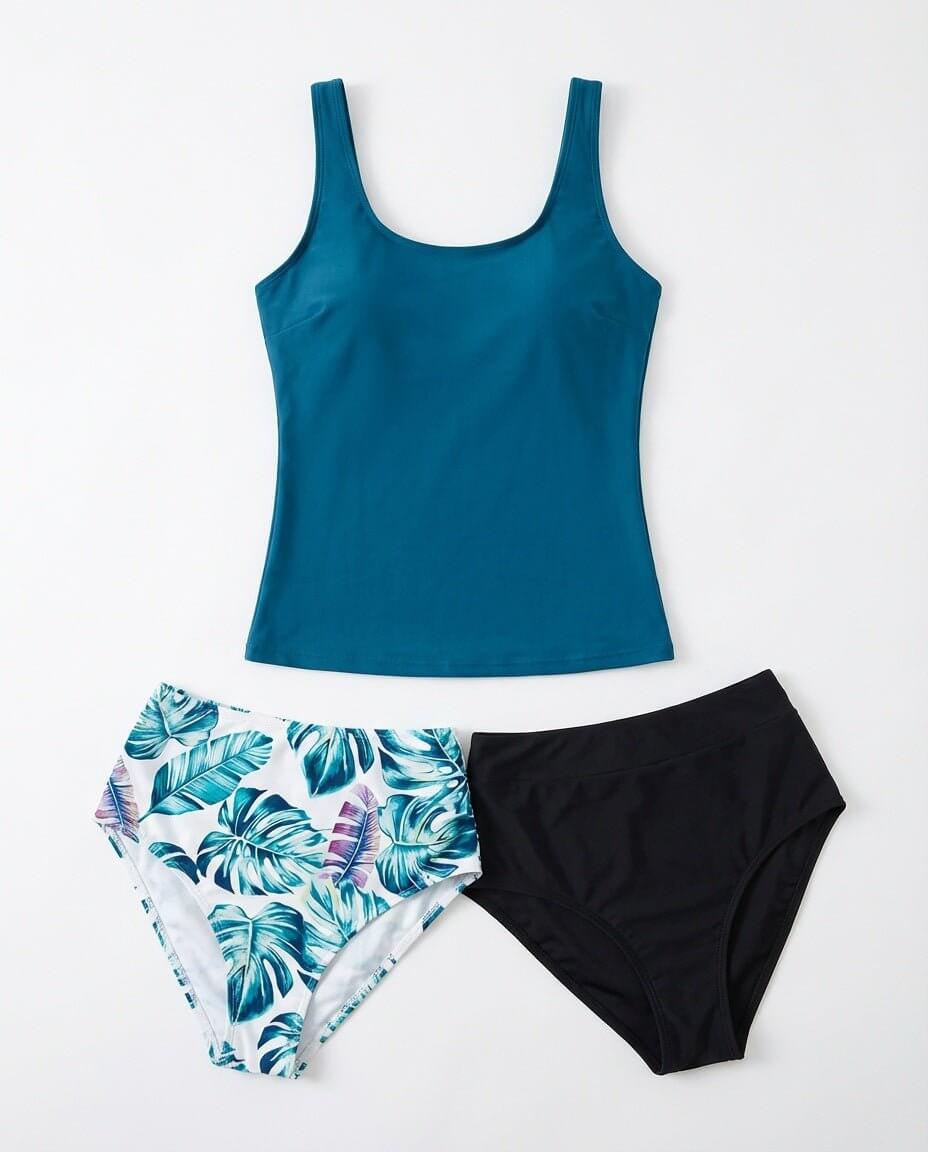 Tankini 3 Piece Set - Ladies - 