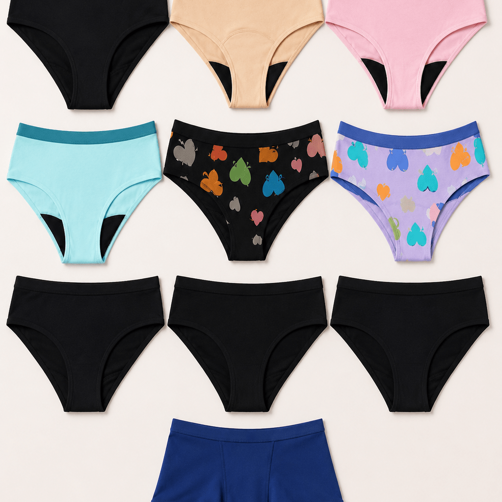 Teen Complete Cycle Pack | 10 Piece Undies + Swim Bundle - Teen Underwear