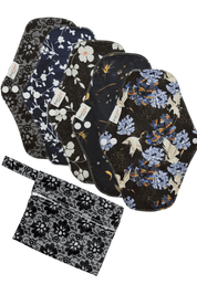 Eco Pad Regular Pack (5 Regular Eco Pads, wet bag) - Feminine Pads & Protectors
